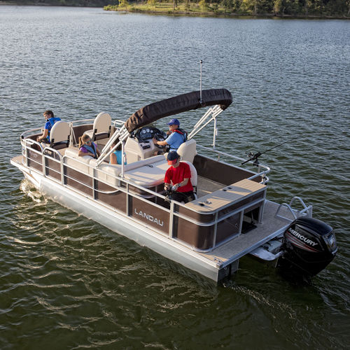 Barco pontón fueraborda - A'Lure 212 - Landau Boats - tri-tube / de pesca deportiva / 12 personas máx.