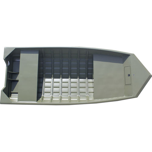 Jon boat fueraborda - 1860VJ  - SeaArk Boats - open / con consola lateral / de pesca deportiva
