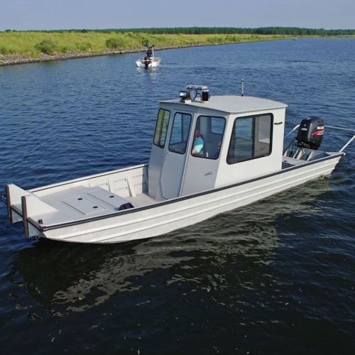 Barco profesional barco de trabajo - 2472  - SeaArk Boats - fueraborda / de aluminio