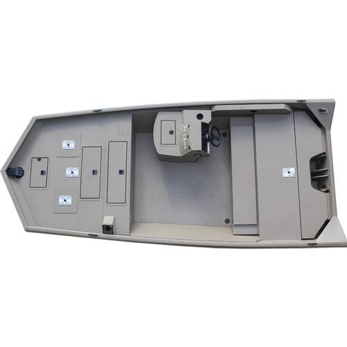 Jon boat fueraborda - RX 872 - SeaArk Boats - open / con consola lateral / de pesca deportiva