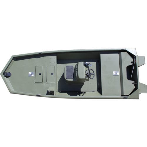 Jon boat fueraborda - RXJT 160 - SeaArk Boats - open / con consola central / de pesca