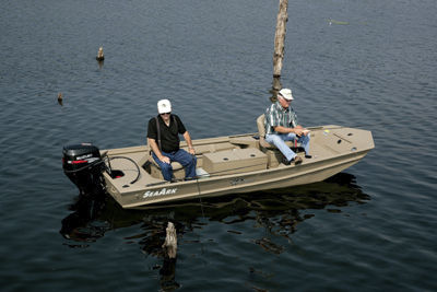 Crappie boat fueraborda - Rebel 15 - SeaArk Boats - open / de pesca deportiva / de aluminio