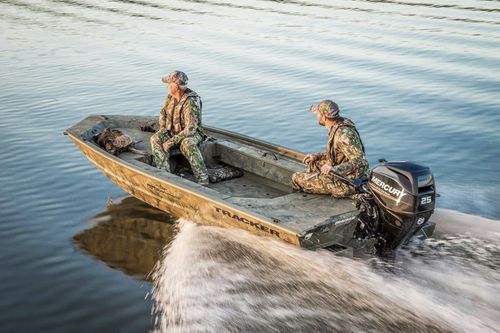 Jon boat fueraborda - GRIZZLY® 1548 T Sportsman - Tracker - de pesca deportiva / de aluminio / 3 personas máx.