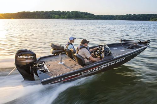 Bass boat fueraborda - PRO TEAM™ 175 TF - Tracker - con consola lateral / de pesca deportiva / de aluminio