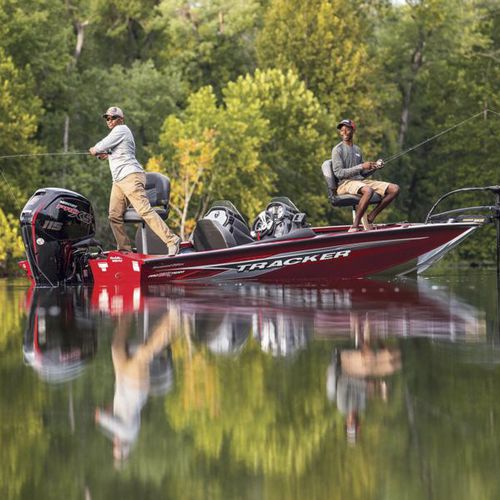 Bass boat fueraborda - Pro Team™ 190 TX Tournament Ed. - Tracker - con consola lateral / de pesca deportiva / de aluminio