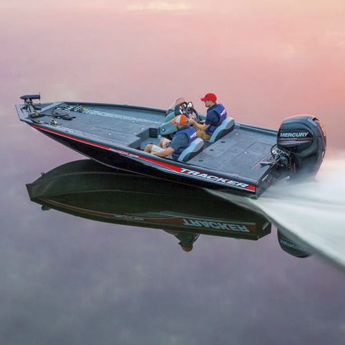 Bass boat fueraborda - PRO TEAM™ 195 TXW - Tracker - con consola lateral / de pesca deportiva / de aluminio