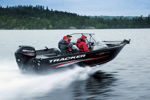 Bay boat fueraborda - Pro Guide™ V-175 WT - Tracker - con doble consola / de pesca deportiva / de aluminio