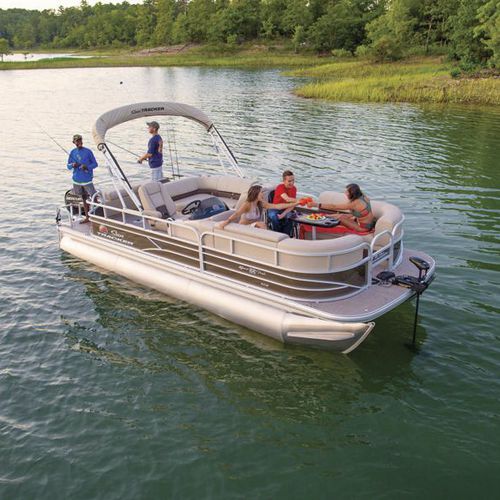 Barco pontón fueraborda - SportFish™ 22 XP3 - Sun Tracker - de pesca deportiva / 11 personas máx.