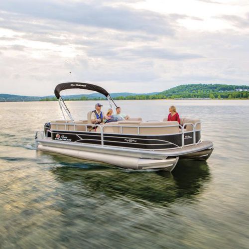 Barco pontón fueraborda - ARTY BARGE® 22 RF DLX - Sun Tracker - 11 personas máx.