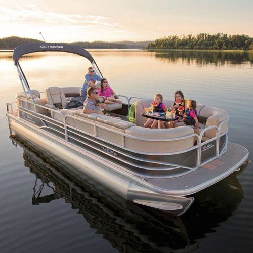 Barco pontón fueraborda - PARTY BARGE® 24 DLX - Sun Tracker - 12 personas máx.