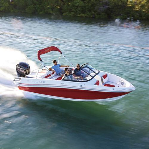 Runabout fueraborda - 550 TS - Tahoe - con doble consola / bow-rider / de esquí acuático