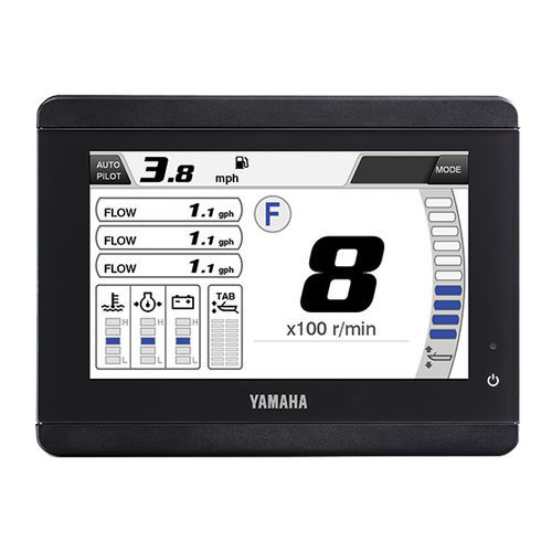 Visualizador de barco - CL5  - Yamaha Outboard Motors - multiusos / táctil
