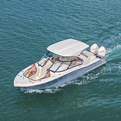 Runabout fueraborda - 288 Dorado - Scout Boats - bimotor / open / con doble consola