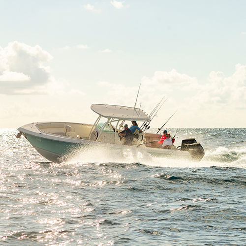 Barco open fueraborda - 290 CC - Sailfish - bimotor / escalonado / con consola central