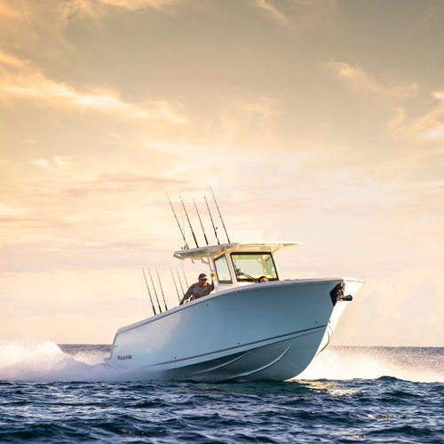 Barco open fueraborda - 312 CC - Sailfish - bimotor / escalonado / con consola central
