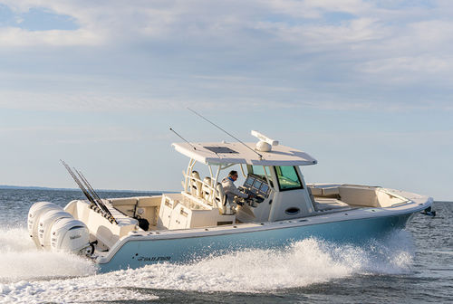 Barco cabinado fueraborda - 360 CC - Sailfish - trimotor / escalonado / open