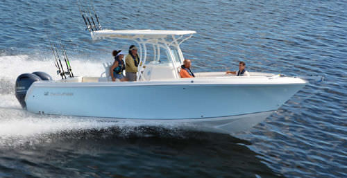Barco open fueraborda - 270CC - Sailfish - bimotor / de pesca deportiva / con T-top