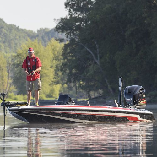 Bass boat fueraborda - ZX225 - Skeeter - con doble consola / de pesca deportiva