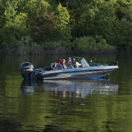 Bass boat fueraborda - SOLERA 189 - Skeeter - con doble consola / de esquí acuático / de pesca deportiva