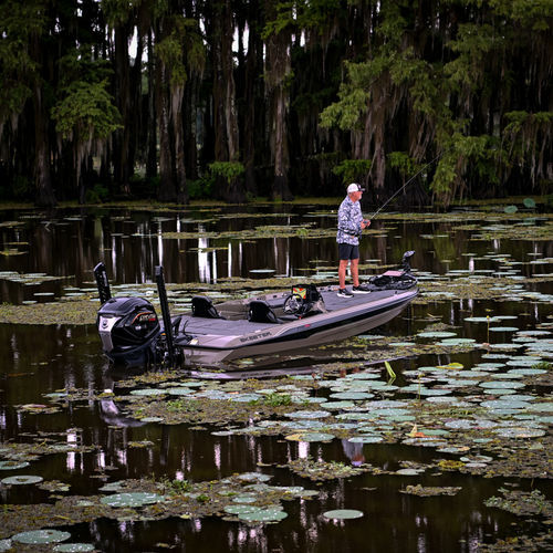 Bass boat fueraborda - FXE20 APEX - Skeeter - gasolina / casco de planeo / open
