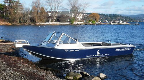 Runabout hidrojet - 25' SUPER SPORT DRIFTER - Wooldridge - con doble consola / open / de wakeboard