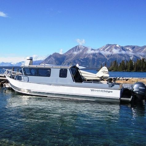 Barco de motor de pesca-paseo fueraborda - 23' SS PILOTHOUSE - Wooldridge - bimotor / con caseta de timón / offshore