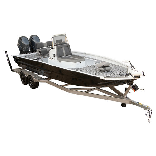 Bay boat fueraborda - X23B LOUNGE - Xpress - bimotor / con consola central / open