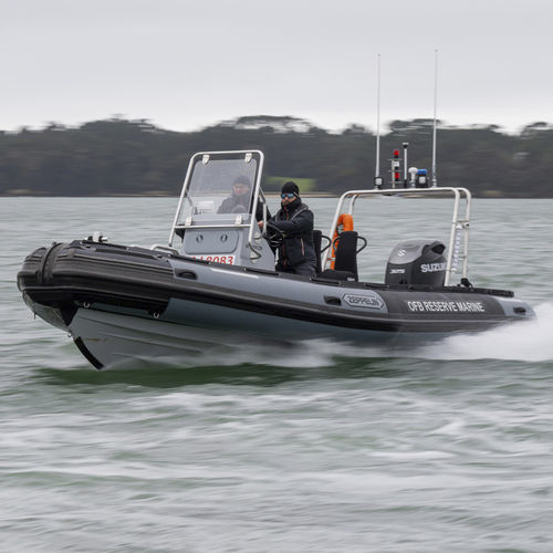 Barco profesional barco de vigilancia - 7.50 XVPRO - Zeppelin - barco de salvamento / fueraborda / embarcación neumática semirrígida