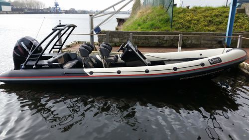 Embarcación neumática fueraborda - ViperMax Leisure - Osprey - bimotor / RIB / con consola central