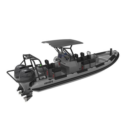 Barco profesional barco de vigilancia - WAVERIDER 720 - GEMINI MARINE PTY LTD - barco de pesca multiusos / fueraborda / RIB