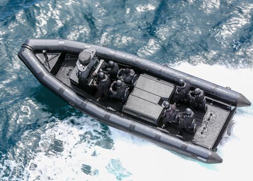 Barco profesional barco de vigilancia - 950 RAFALE - Sillinger - embarcación de apoyo al buceo / embarcación de servicio portuario / intraborda