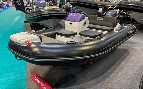 Embarcación neumática fueraborda - G340N - GRAND Inflatable Boats - semirrígida / open / con consola lateral