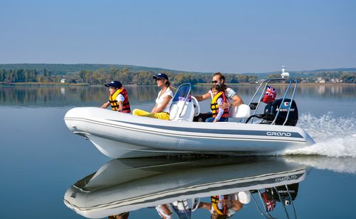 Embarcación neumática fueraborda - S420N - GRAND Inflatable Boats - con casco rígido / open / de deporte