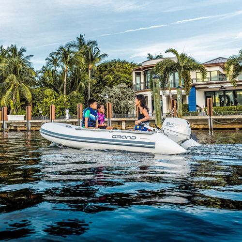 Embarcación neumática fueraborda - S275 - GRAND Inflatable Boats - semirrígida / open / de fibra de vidrio