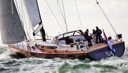 Yate de vela de regata y crucero - 72CS - Contest Yachts - con 5 camarotes / con popa abierta / con bauprés