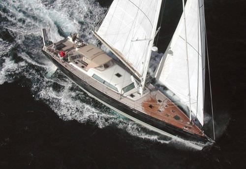 Yate de vela de crucero - GY75 - Garcia Yachts - con popa abierta / de aluminio