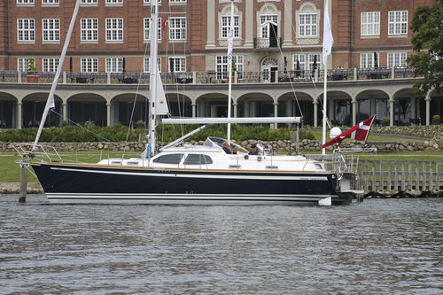 Velero con 2 camarotes - 430 DS  - Nordship - con center cockpit / con quilla retráctil / de doble timón