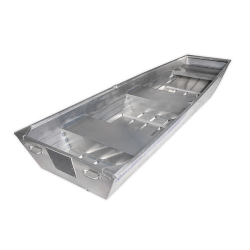 Jon boat fueraborda - Jon 12 Silver - MARINE - con fondo plano / open / de aluminio