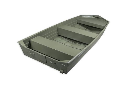 Jon boat fueraborda - 14 V Green - MARINE - open / de pesca deportiva / de aluminio