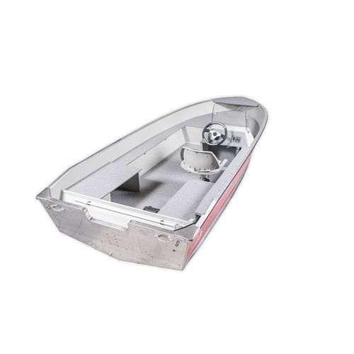 Bay boat fueraborda - 500 F HD SC - MARINE - open / con consola lateral / de pesca deportiva
