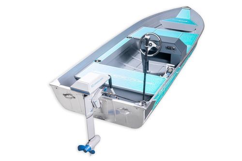Bote fueraborda - 14 eR SC - MARINE - eléctrico / con casco rígido / open
