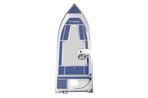 Bote fueraborda - 450 Family AR - MARINE - con consola jockey / de mar / de aluminio