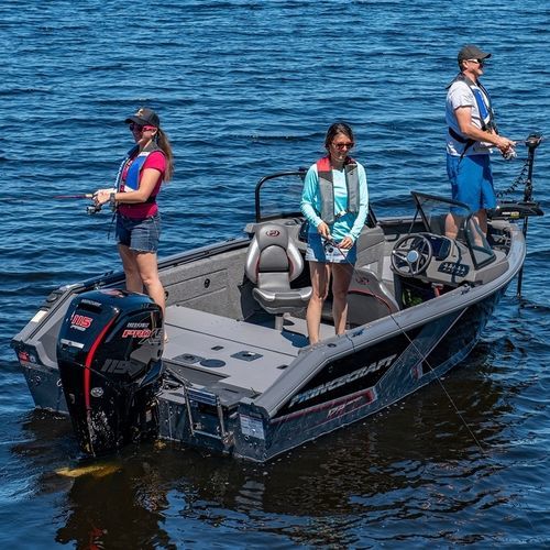 Bay boat fueraborda - SPORT 172 - Bateaux Princecraft - de gas / con doble consola / open