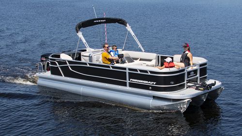 Barco pontón fueraborda - SPORTFISHER 23-2RS - Bateaux Princecraft - open / con consola lateral / de deporte