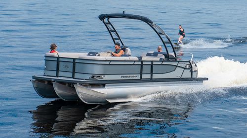 Barco pontón fueraborda - QUORUM® 25 RL - Bateaux Princecraft - open / con consola lateral / de deporte
