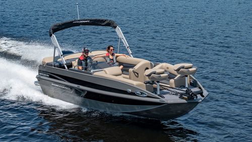 Deck-boat fueraborda - VENTURA 192 - Bateaux Princecraft - de gas / con doble consola / open