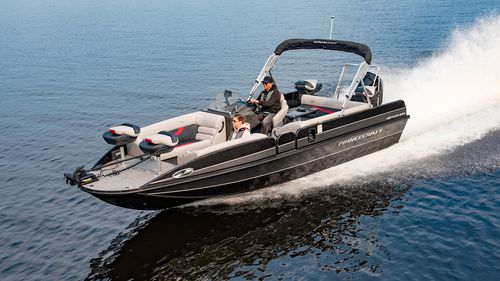 Deck-boat fueraborda - VENTURA 224 - Bateaux Princecraft - de gas / open / bow-rider