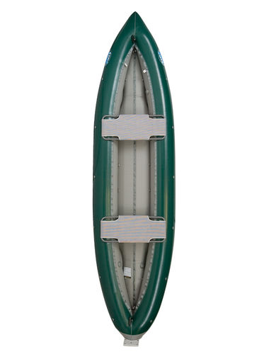 Canoa hinchable - TRAVELER WITH TRANSOM - Aire - multiusos / para 2 personas / de PVC