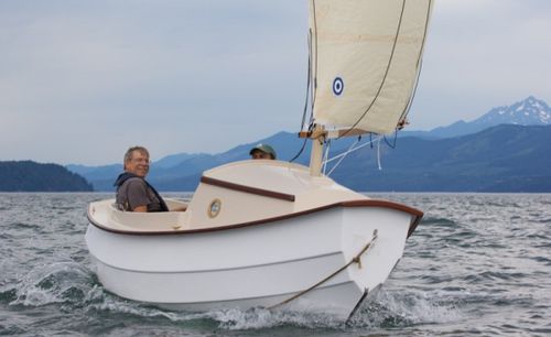 Barco de vela ligera múltiple - 12′ Scamp - Gig Harbor - tradicional / de recreo / cat boat