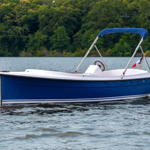 Bote para centro de ocio - SCOOP 2 - Ruban Bleu - POD / eléctrico / 7 personas máx.